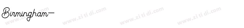 Birmingham字体转换 Birmingham字体转换