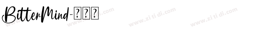 BitterMind字体转换
