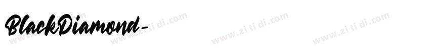 BlackDiamond字体转换 BlackDiamond字体转换
