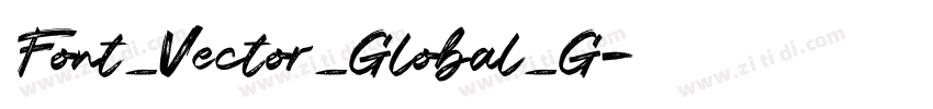 Font_Vector_Global_G字体转换 Font_Vector_Global_G字体转换