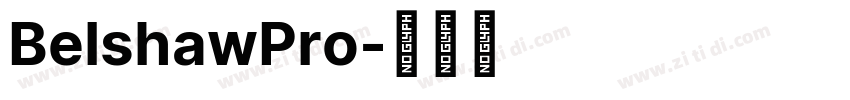 BelshawPro字体转换