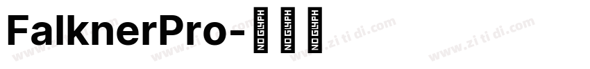 FalknerPro字体转换