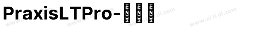 PraxisLTPro字体转换