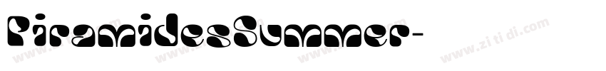 PiramidesSummer字体转换