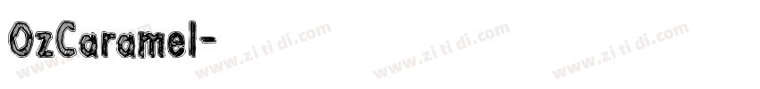 OzCaramel字体转换