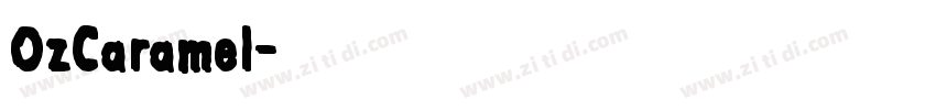 OzCaramel字体转换