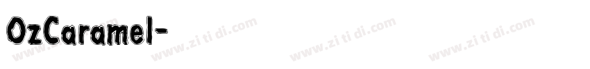 OzCaramel字体转换