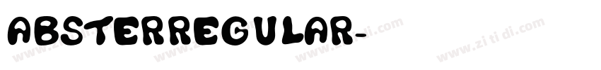 ABSTERRegular字体转换