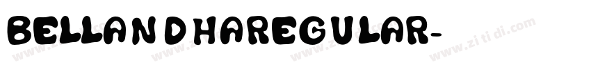 BellandhaRegular字体转换