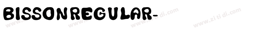 BissonRegular字体转换 BissonRegular字体转换