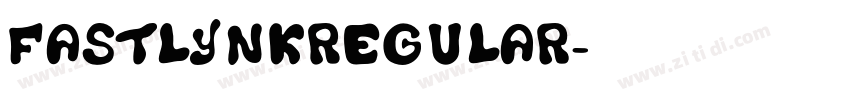FastlynkRegular字体转换