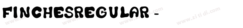 FinchesRegular◆字体转换