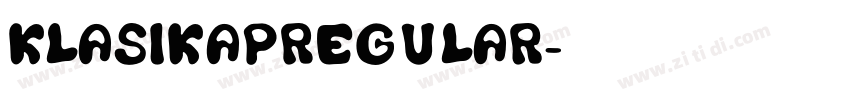 KLASIKAPRegular字体转换 KLASIKAPRegular字体转换