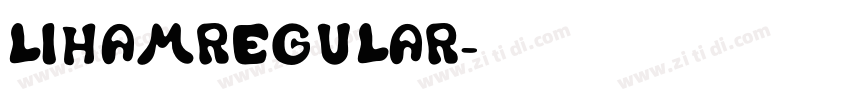 LihamRegular字体转换