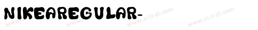 NIKEARegular字体转换