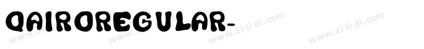 QAIRORegular字体转换 QAIRORegular字体转换