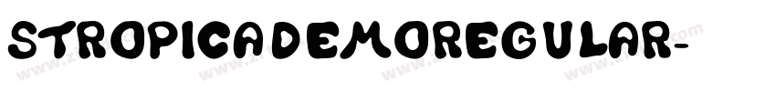 StropicaDEMORegular字体转换