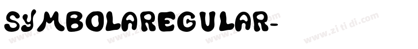 SymbolaRegular字体转换