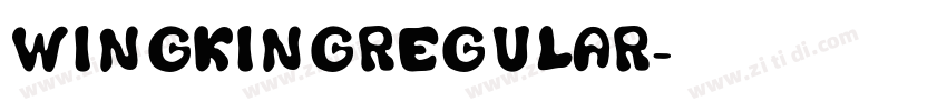 WINGKINGRegular字体转换
