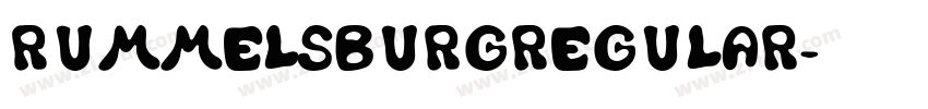 RummelsburgRegular字体转换