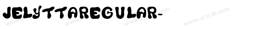 jelyttaRegular字体转换