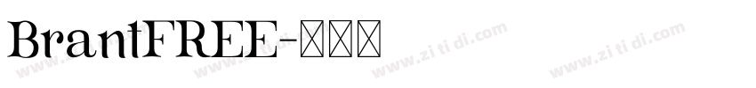 BrantFREE字体转换