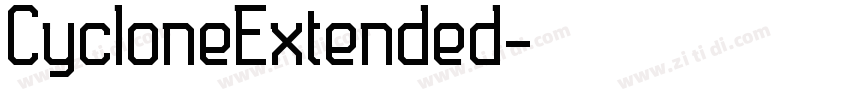 CycloneExtended字体转换