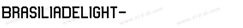 BrasiliaDelight字体转换