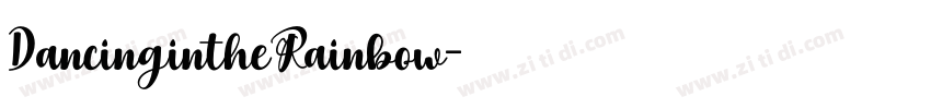 DancingintheRainbow字体转换