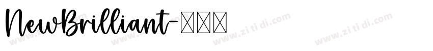 NewBrilliant字体转换