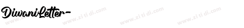 DiwaniLetter字体转换