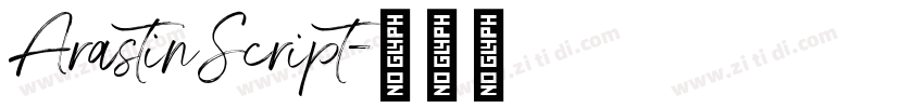 ArastinScript字体转换