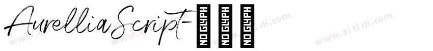 AurelliaScript字体转换
