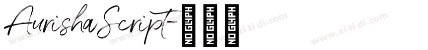 AurishaScript字体转换