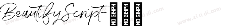 BeautifyScript字体转换 BeautifyScript字体转换