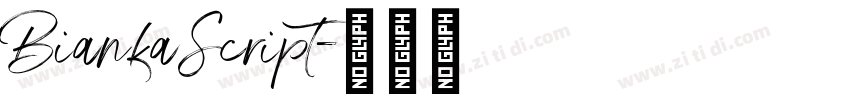 BiankaScript字体转换