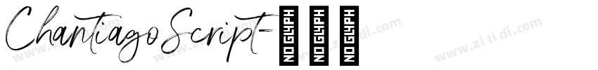 ChantiagoScript字体转换