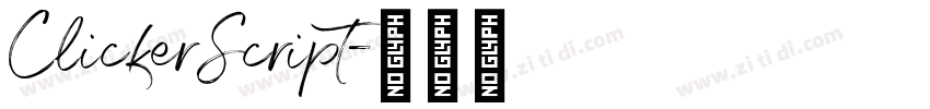 ClickerScript字体转换