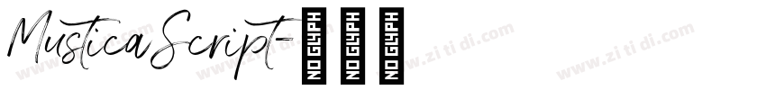 MusticaScript字体转换