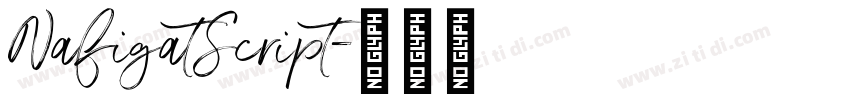 NafigatScript字体转换