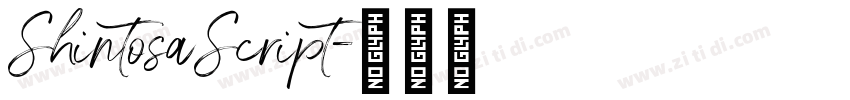 ShintosaScript字体转换