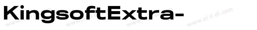 KingsoftExtra字体转换