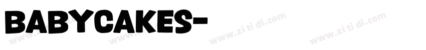 Babycakes字体转换
