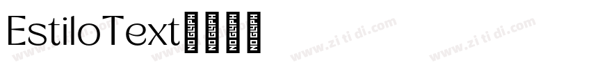 EstiloText字体转换