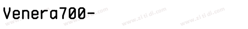 Venera700字体转换