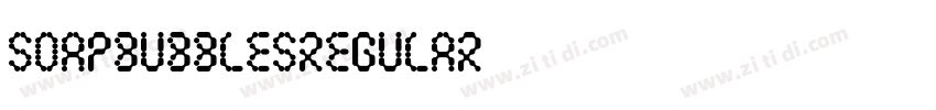 SoapBubblesRegular字体转换