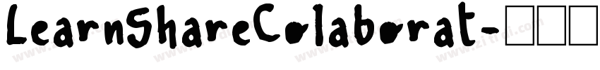 LearnShareColaborat字体转换