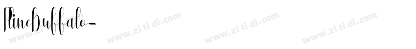 PlincBuffalo字体转换