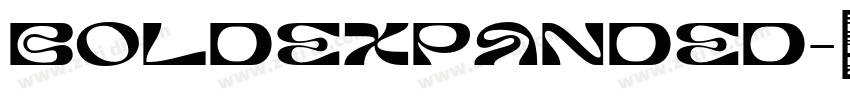 BoldExpanded字体转换 BoldExpanded字体转换
