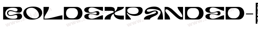 BoldExpanded字体转换 BoldExpanded字体转换